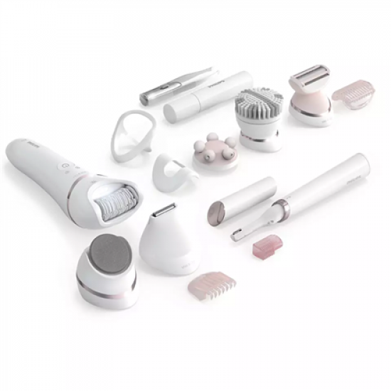 Philips | Beauty Set | BRE740/90 Series 9000 | Operating time (max) 40 min | Wet & Dry | White/Pink