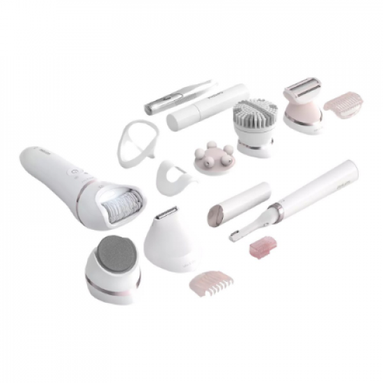 Philips | Beauty Set | BRE740/90 Series 9000 | Operating time (max) 40 min | Wet & Dry | White/Pink