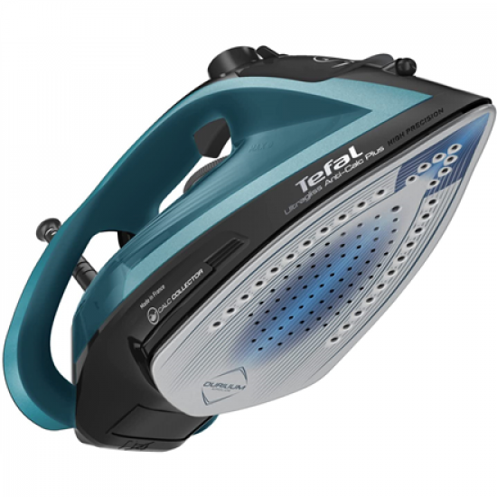 TEFAL | FV6832E0 | Steam Iron | 2800 W | Water tank capacity 270 ml | Continuous steam 50 g/min | Steam boost performance 260 g/min | Black/Blue