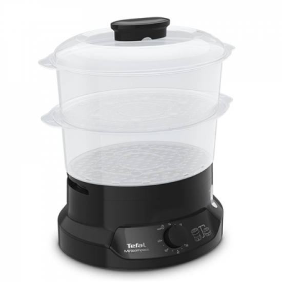 TEFAL | Food Steamer | VC139810 | Black | 800 W | Capacity 6 L | Number of baskets 2