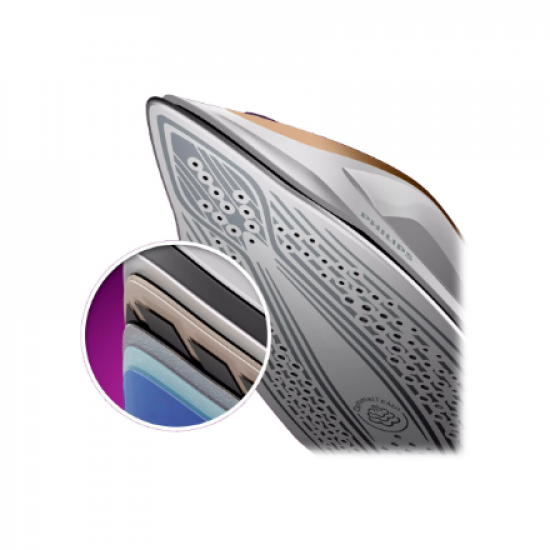 Philips | Iron | PerfectCare 7000 Series PSG7040/10 | 2100 W | 8 bar | Auto power off | Water tank capacity 1800 ml | Calc-clean function | White/Bronze