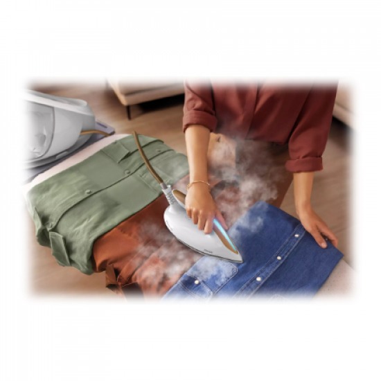 Philips | Iron | PerfectCare 7000 Series PSG7040/10 | 2100 W | 8 bar | Auto power off | Water tank capacity 1800 ml | Calc-clean function | White/Bronze