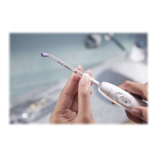 Philips | Oral Irrigator nozzle | HX3062/00 Sonicare F3 Quad Stream | Number of heads 2 | White/Purple