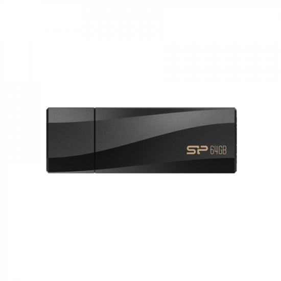 Silicon Power | USB Flash Drive | Blaze Series B07 | 64 GB | Type-A USB 3.2 Gen 1 | Black