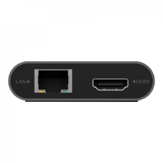 Raidsonic | 12-in-1 USB Type-C dock with PD 100W | BOX IB-DK4050-CPD | Dock | Ethernet LAN (RJ-45) ports 1 | USB 3.0 (3.1 Gen 1) Type-C ports quantity 1 | USB 3.0 (3.1 Gen 1) ports quantity 2 | HDMI ports quantity 2 | Ethernet LAN