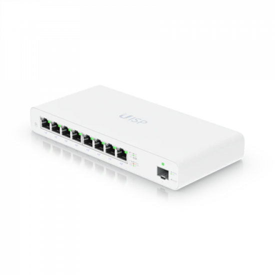 UISP Router | UISP-R | No Wi-Fi | 10/1001000 Mbit/s | Ethernet LAN (RJ-45) ports 8 | Mesh Support No | MU-MiMO No | No mobile broadband