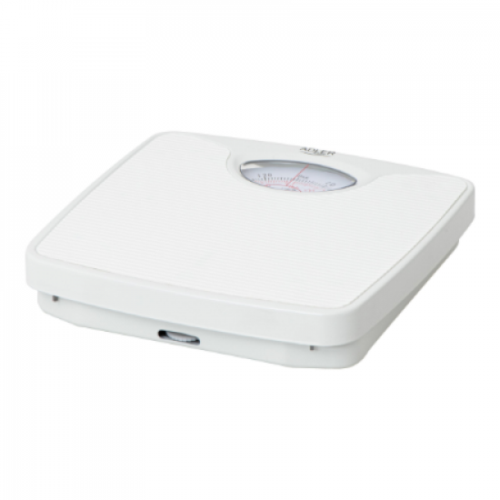 Adler | Mechanical bathroom scale | AD 8151w | Maximum weight (capacity) 130 kg | Accuracy 1000 g | White