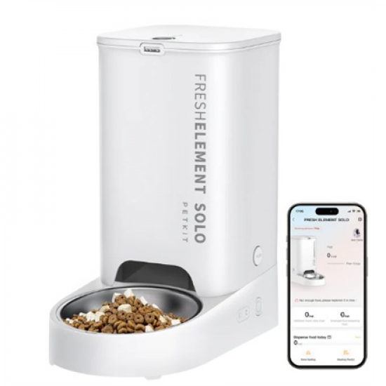 PETKIT | Feeder | P570 (D4) Fresh Element Solo | Capacity 3 L | White