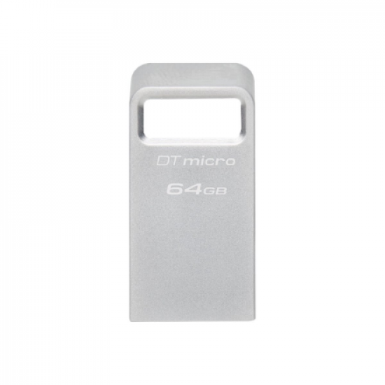 Kingston | USB 3.2 Flash Drive | DataTraveler micro | 64 GB | USB 3.2 | Silver