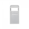 Kingston | USB 3.2 Flash Drive | DataTraveler micro | 256 GB | USB 3.2 | Silver