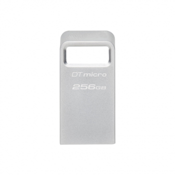 Kingston | USB 3.2 Flash Drive | DataTraveler micro | 256 GB | USB 3.2 | Silver