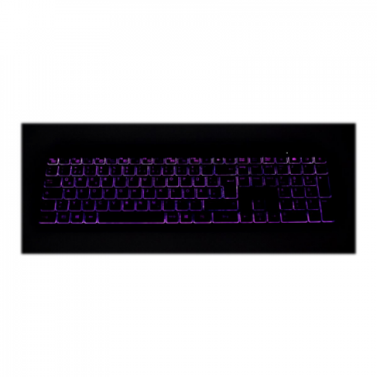 Gembird | Backlight Pro Business Slim wireless desktop set | KBS-ECLIPSE-M500 | Keyboard and Mouse Set | Wireless | Mouse included | US | Black