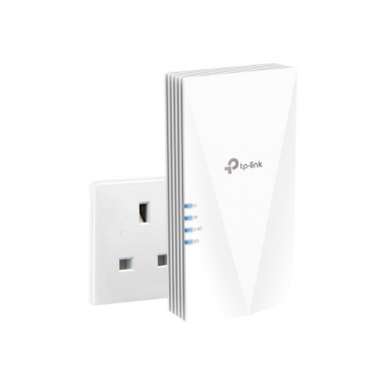 TP-LINK | AX3000 Mesh WiFi 6 Extender | RE700X | 802.11ax | Mesh Support Yes | 2402+574  Mbit/s | Ethernet LAN (RJ-45) ports 1 | No mobile broadband | MU-MiMO No | Antenna type 2xInternal