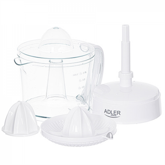 Adler | Citrus Juicer | AD 4009 | Type  Citrus juicer | White | 40 W | Number of speeds 1