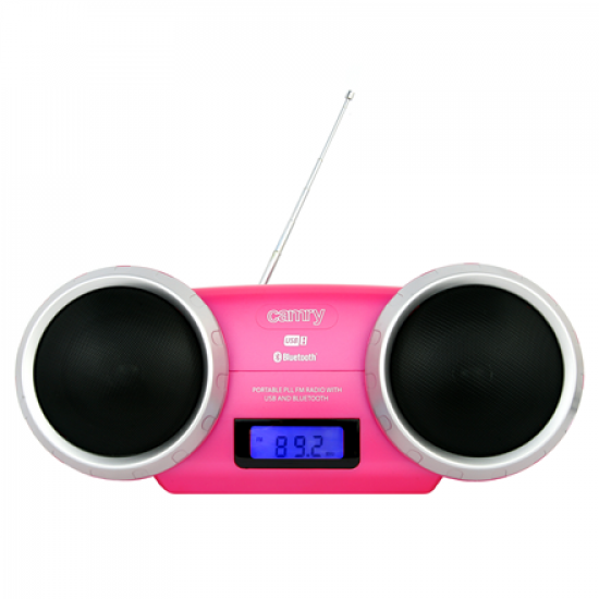 Camry | Audio/Speaker | CR 1139p | 5 W | Bluetooth | Pink | Portable | Wireless connection