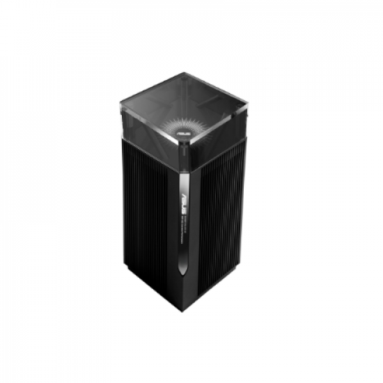 Wireless Wifi 6E Tri-band Gigabit Router | ZenWiFi Pro ET12 (2-Pack) | 802.11ax | 1148+4804+4804 Mbit/s | 10/100/1000/11000 Mbit/s | Ethernet LAN (RJ-45) ports 3 | Mesh Support Yes | MU-MiMO Yes | No mobile broadband | Antenna type Internal