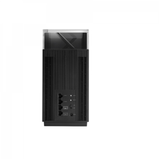 Wireless Wifi 6E Tri-band Gigabit Router | ZenWiFi Pro ET12 (2-Pack) | 802.11ax | 1148+4804+4804 Mbit/s | 10/100/1000/11000 Mbit/s | Ethernet LAN (RJ-45) ports 3 | Mesh Support Yes | MU-MiMO Yes | No mobile broadband | Antenna type Internal