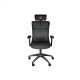Genesis Ergonomic Chair Astat 200 Base material Nylon; Castors material: Nylon with CareGlide coating | Black
