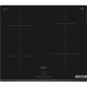 Bosch | Hob | PUE63KBB6E | Induction | Number of burners/cooking zones 4 | Touch | Timer | Black