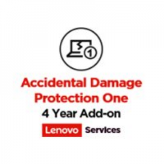 Lenovo | Warranty | 4Y Accidental Damage Protection One (Valid for computers with 4Y warranty) | 4 year(s)