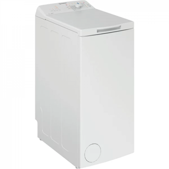 INDESIT | Washing machine | BTW L60400 EE/N | Energy efficiency class C | Top loading | Washing capacity 6 kg | 951 RPM | Depth 60 cm | Width 40 cm | White