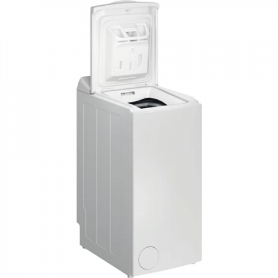 INDESIT | Washing machine | BTW L60400 EE/N | Energy efficiency class C | Top loading | Washing capacity 6 kg | 951 RPM | Depth 60 cm | Width 40 cm | White