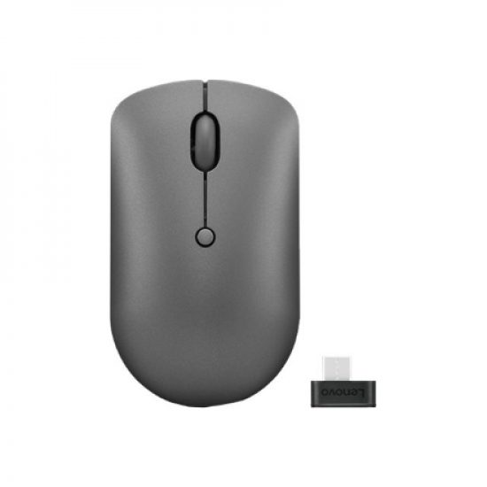 Lenovo | Wireless Compact Mouse | 540 | Red optical sensor | Wireless | 2.4G Wireless via USB-C receiver | Storm Grey | 1 year(s)