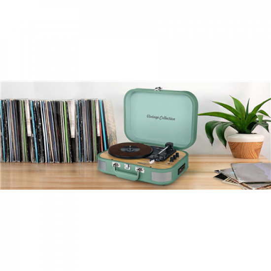 Muse | Turntable Stereo System | MT-201WG | Turntable Stereo System | USB port | AUX in