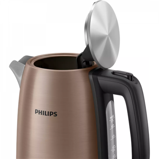 Philips | Kettle | HD9355/92 Viva Collection | Electric | 1740-2060 W | 1.7 L | Stainless steel | 360° rotational base | Copper