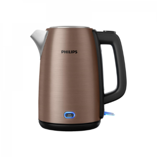 Philips | Kettle | HD9355/92 Viva Collection | Electric | 1740-2060 W | 1.7 L | Stainless steel | 360° rotational base | Copper