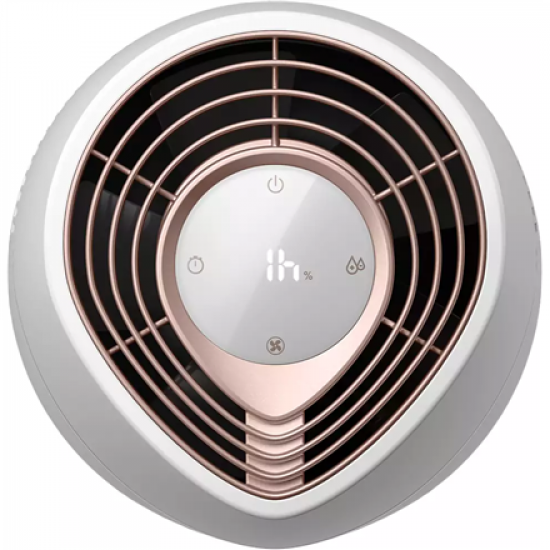 Philips | HU3916/10 | Humidifier | 25 W | Water tank capacity 3 L | Suitable for rooms up to 45 m² | NanoCloud technology | Humidification capacity 300 ml/hr | White/Rose gold