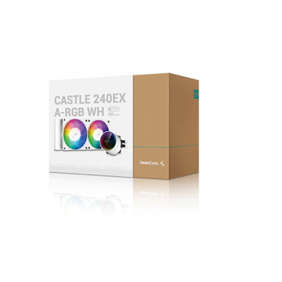 Deepcool | CASTLE 240EX A-RGB | Intel, AMD | CPU Liquid Cooler