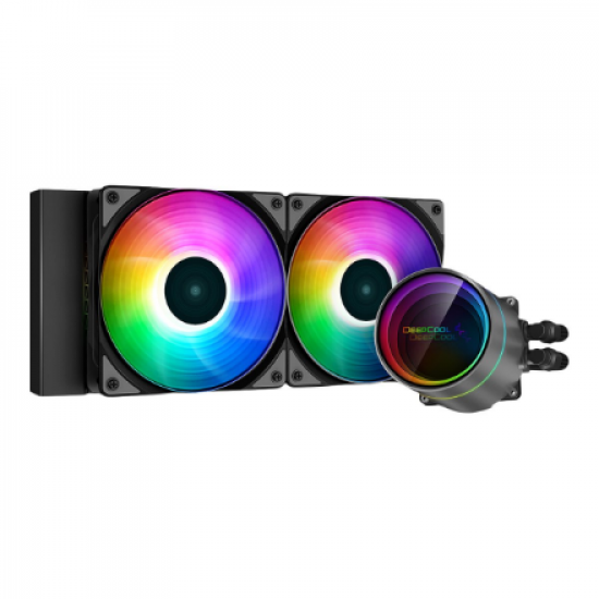 Deepcool | CASTLE 240EX A-RGB | Intel, AMD | CPU Liquid Cooler