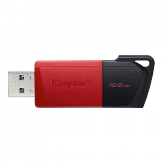Kingston | USB Flash Drive | DataTraveler Exodia | 128 GB | USB 3.2 Gen 1 | Black/Red