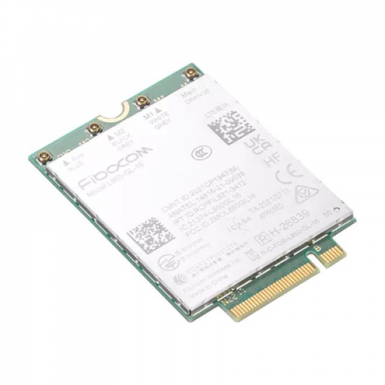 Lenovo | Wireless communication module - 4G LTE - M.2 Card - 1 Gbps | hinkPad Fibocom L860-GL-16