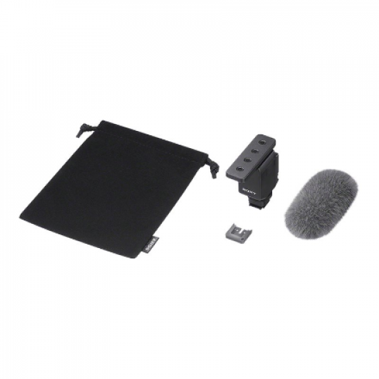 Sony | Compact Camera-Mount Digital Shotgun Microphone | ECM-B10 | Three pickup modes: Multidirectional, unidirectional and circular; Simple switching; Digital signal processing; Highly effective noise reduction filter; Digital audio transmission
