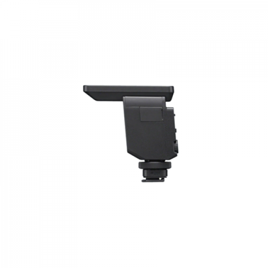 Sony | Compact Camera-Mount Digital Shotgun Microphone | ECM-B10 | Three pickup modes: Multidirectional, unidirectional and circular; Simple switching; Digital signal processing; Highly effective noise reduction filter; Digital audio transmission