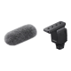 Sony | Compact Camera-Mount Digital Shotgun Microphone | ECM-B10 | Three pickup modes: Multidirectional, unidirectional and circular; Simple switching; Digital signal processing; Highly effective noise reduction filter; Digital audio transmission