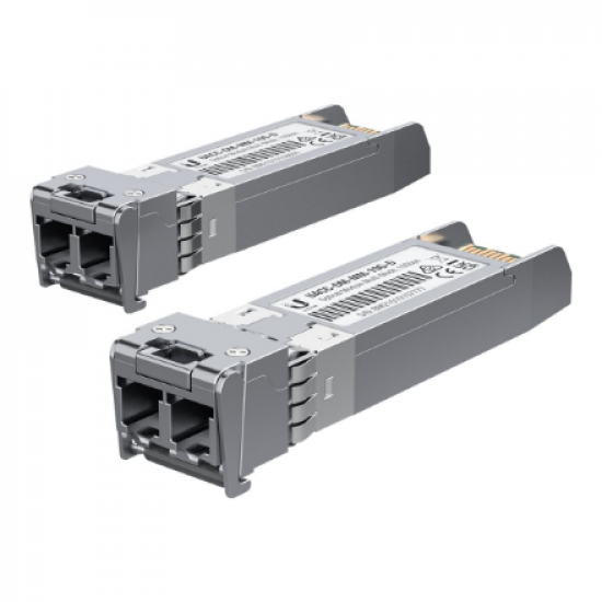 Ubiquiti | Optical Module Multi-Mode 2-PACK | UACC-OM-MM-10G-D-2 | Multi-Mode Fiber | Wavelength 850 nm | Maximum transfer distance 300 m
