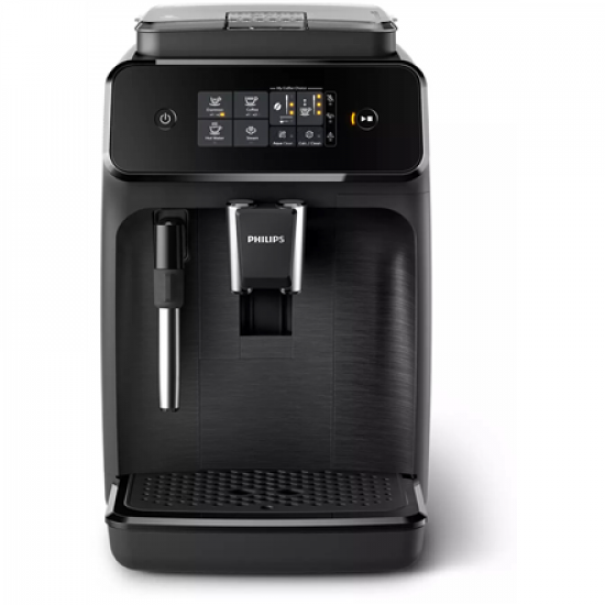 Philips | Espresso Coffee maker | EP1220/00 | Pump pressure 15 bar | Built-in milk frother | Fully automatic | 1500 W | Black