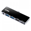 Aten | USB-C Travel Dock with Power Pass-Through | UH3238-AT | Dock