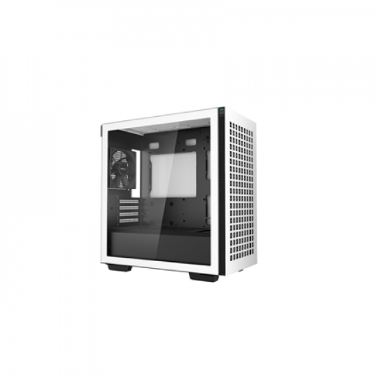 Deepcool | CH370 | Side window | White | Micro ATX | Power supply included No | ATX PS2