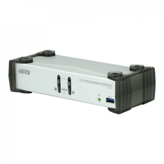Aten | 2-Port USB 3.0 DisplayPort KVMP Switch (Cables included) | CS1912