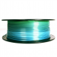 Flashforge Filament, PLA Silk Rainbow | 3DP-PLA-SK-01-BG | 1.75 mm diameter, 1kg/spool | Blue/Green