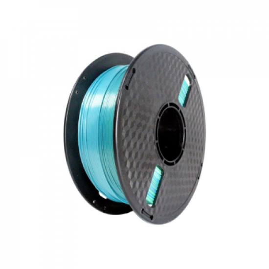 Flashforge Filament, PLA Silk Rainbow | 3DP-PLA-SK-01-BG | 1.75 mm diameter, 1kg/spool | Blue/Green