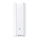 TP-LINK | AX1800 Indoor/Outdoor WiFi 6 Access Point | EAP610-Outdoor | 802.11ax | 2.4 GHz/5 GHz | 1201+574 Mbit/s | 10/100/1000 Mbit/s | Ethernet LAN (RJ-45) ports 1 | MU-MiMO Yes | PoE in | Antenna type Internal