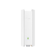 TP-LINK | AX1800 Indoor/Outdoor WiFi 6 Access Point | EAP610-Outdoor | 802.11ax | 2.4 GHz/5 GHz | 1201+574 Mbit/s | 10/100/1000 Mbit/s | Ethernet LAN (RJ-45) ports 1 | MU-MiMO Yes | PoE in | Antenna type Internal