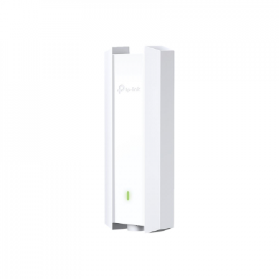 TP-LINK | AX1800 Indoor/Outdoor WiFi 6 Access Point | EAP610-Outdoor | 802.11ax | 2.4 GHz/5 GHz | 1201+574 Mbit/s | 10/100/1000 Mbit/s | Ethernet LAN (RJ-45) ports 1 | MU-MiMO Yes | PoE in | Antenna type Internal