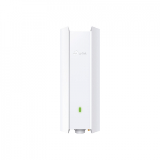 TP-LINK | AX1800 Indoor/Outdoor WiFi 6 Access Point | EAP610-Outdoor | 802.11ax | 2.4 GHz/5 GHz | 1201+574 Mbit/s | 10/100/1000 Mbit/s | Ethernet LAN (RJ-45) ports 1 | MU-MiMO Yes | PoE in | Antenna type Internal
