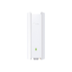 TP-LINK | AX1800 Indoor/Outdoor WiFi 6 Access Point | EAP610-Outdoor | 802.11ax | 2.4 GHz/5 GHz | 1201+574 Mbit/s | 10/100/1000 Mbit/s | Ethernet LAN (RJ-45) ports 1 | MU-MiMO Yes | PoE in | Antenna type Internal